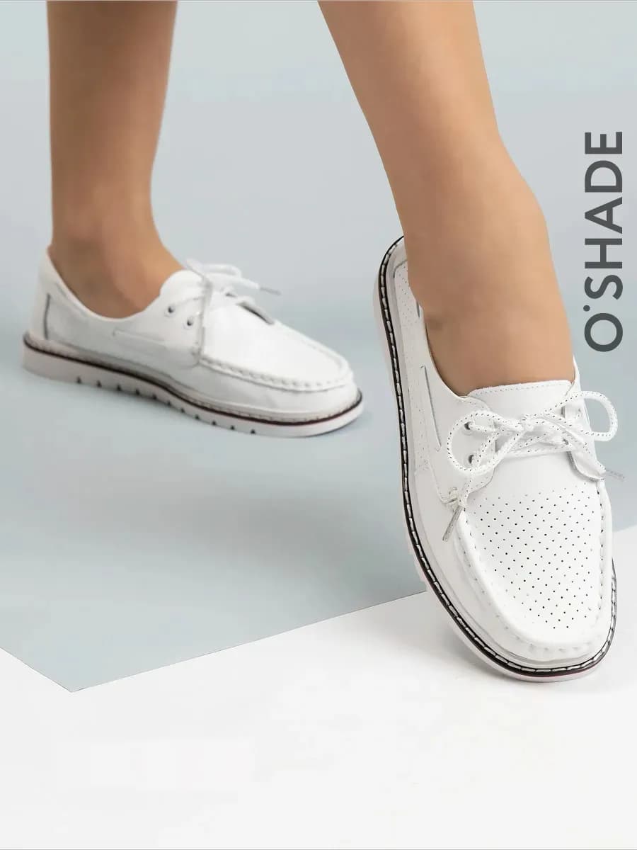 Мокасины женские летние