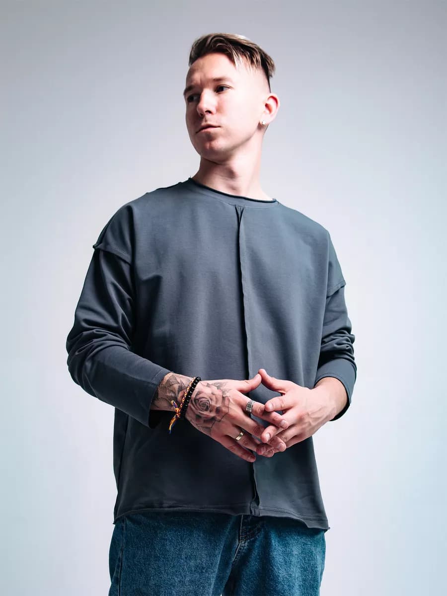 Лонгслив оверсайз