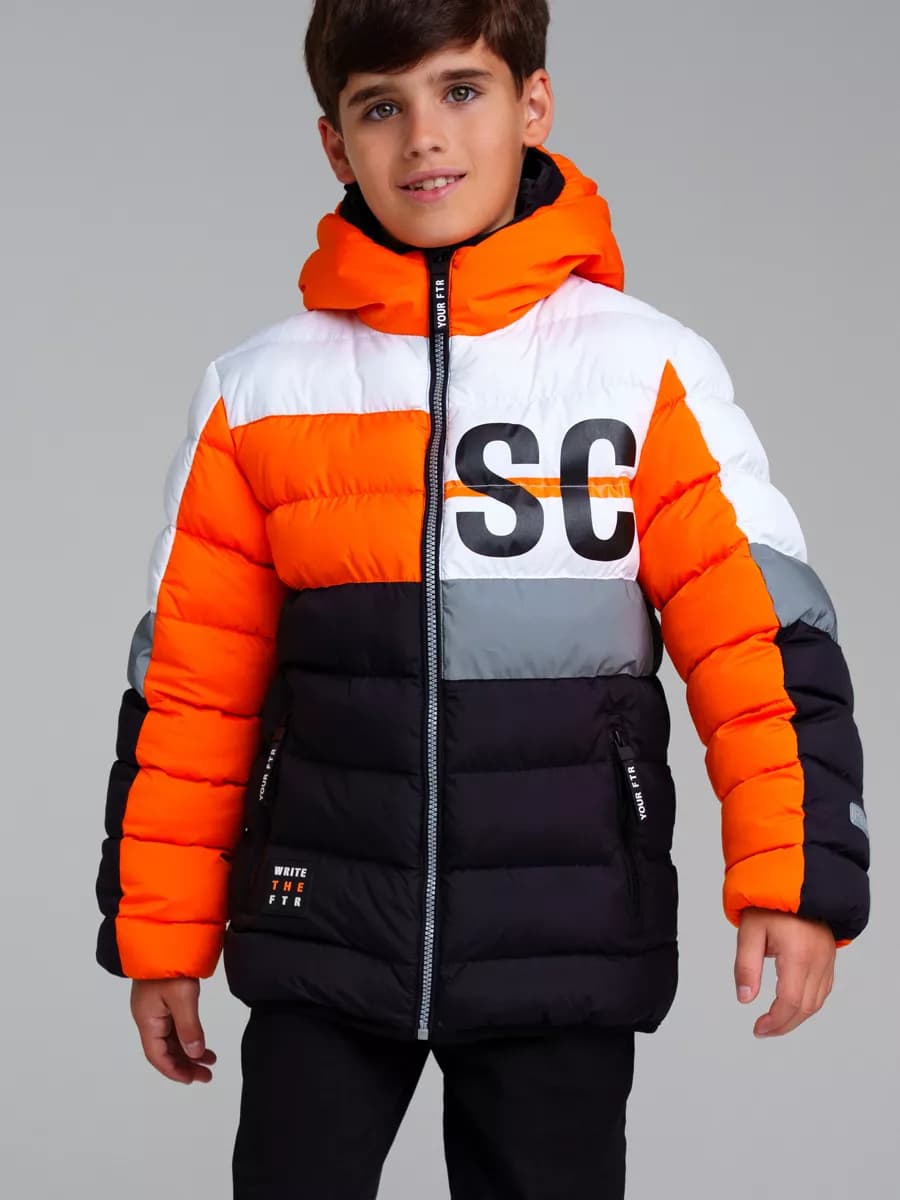 Куртка демисезонная подростковая с капюшоном