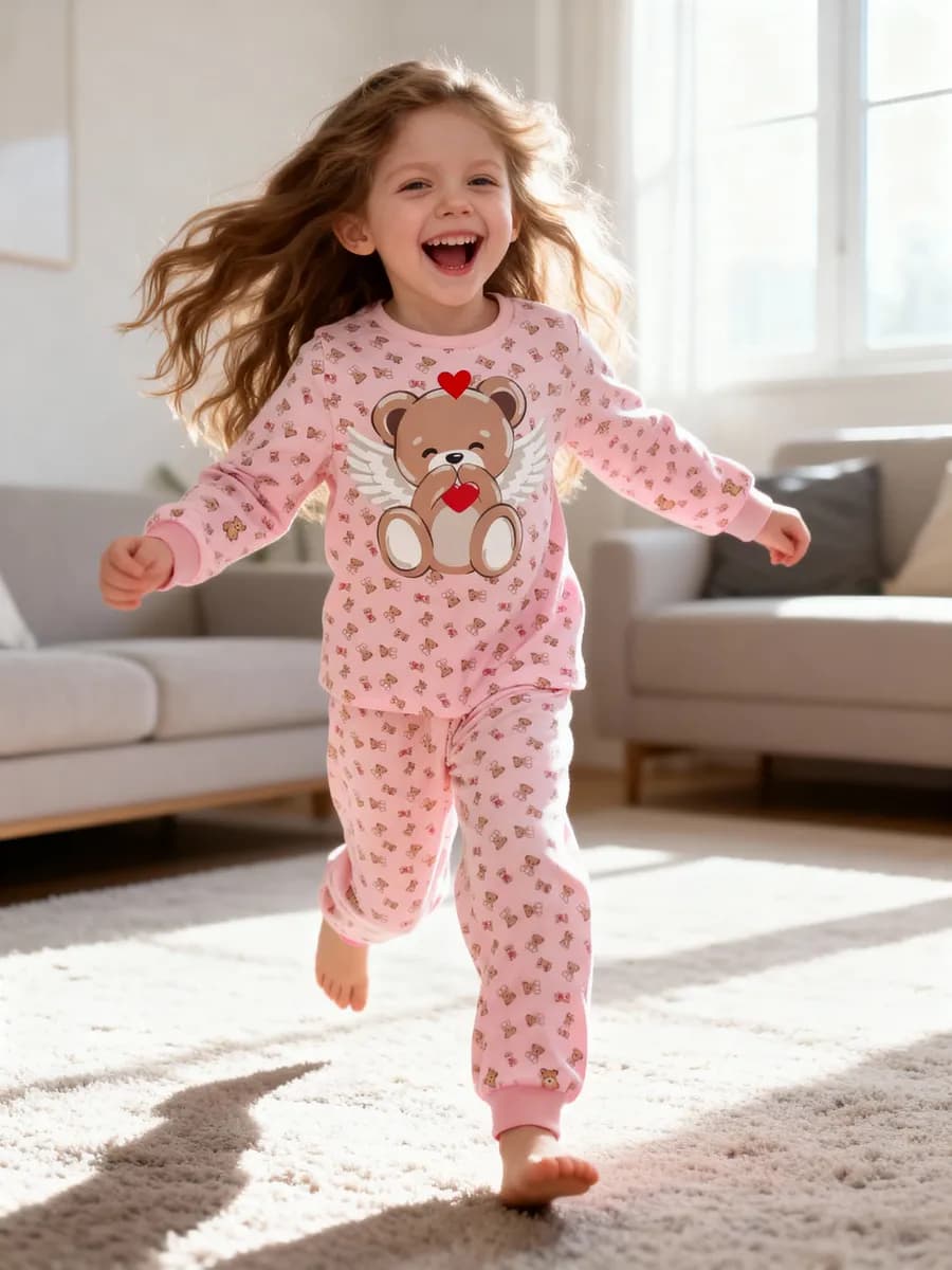 Пижама детская с медведем костюм домашний