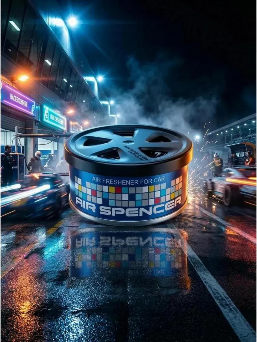 Ароматизатор в машину меловой - "Samurai Man"