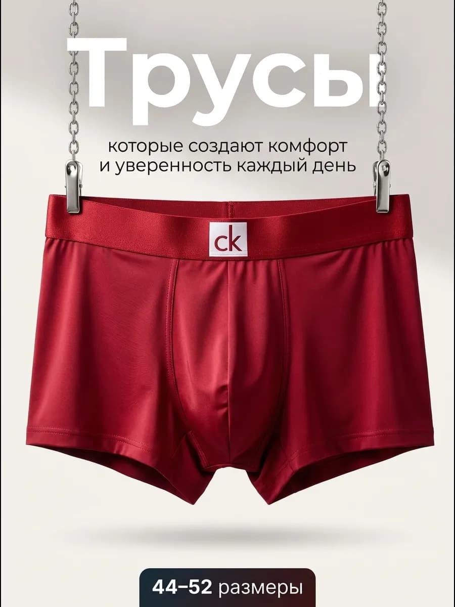 Трусы боксеры бесшовные Calvin Klein