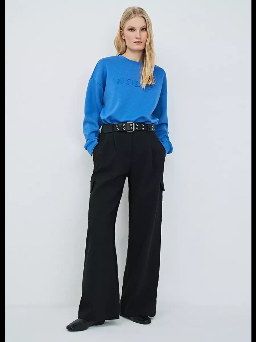 Брюки-карго из поливискозы