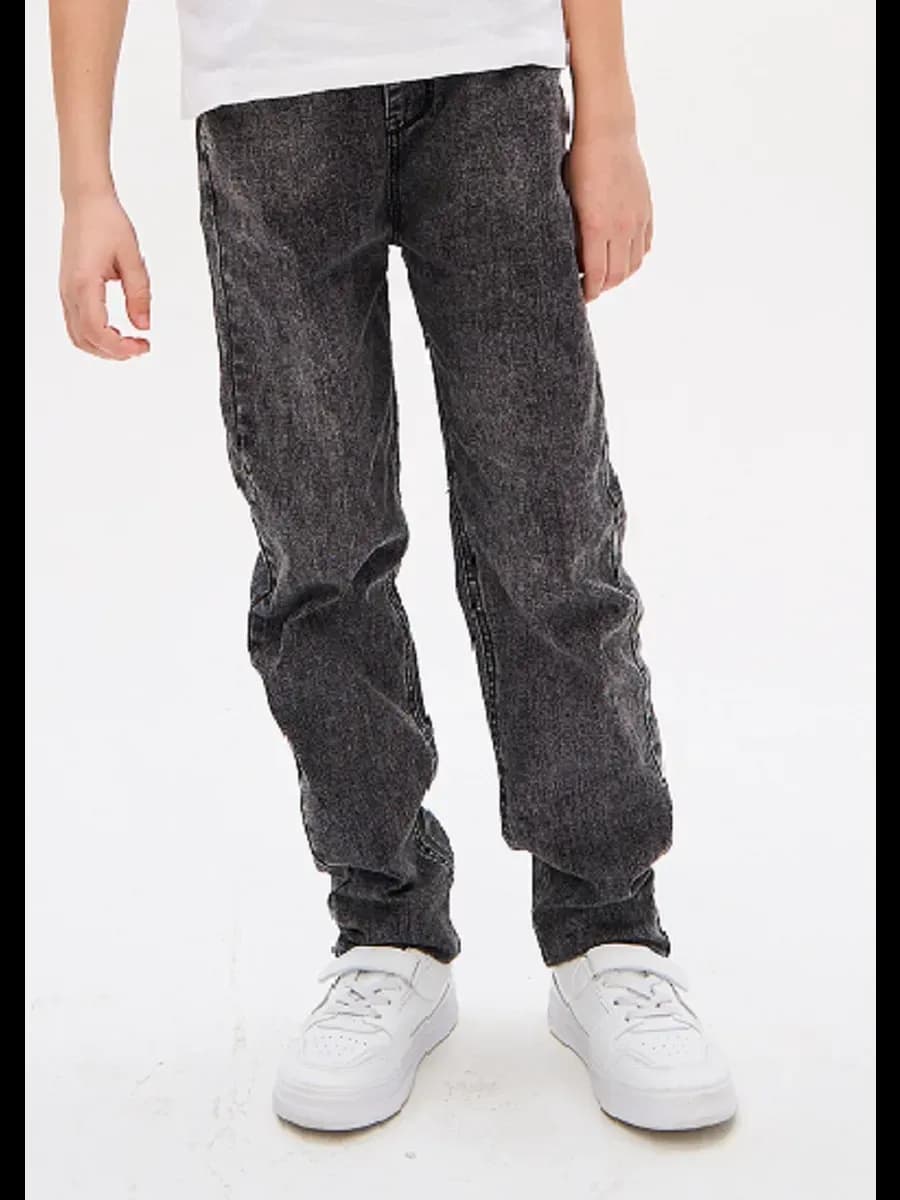 Джинсы школьные на резинке для подростка