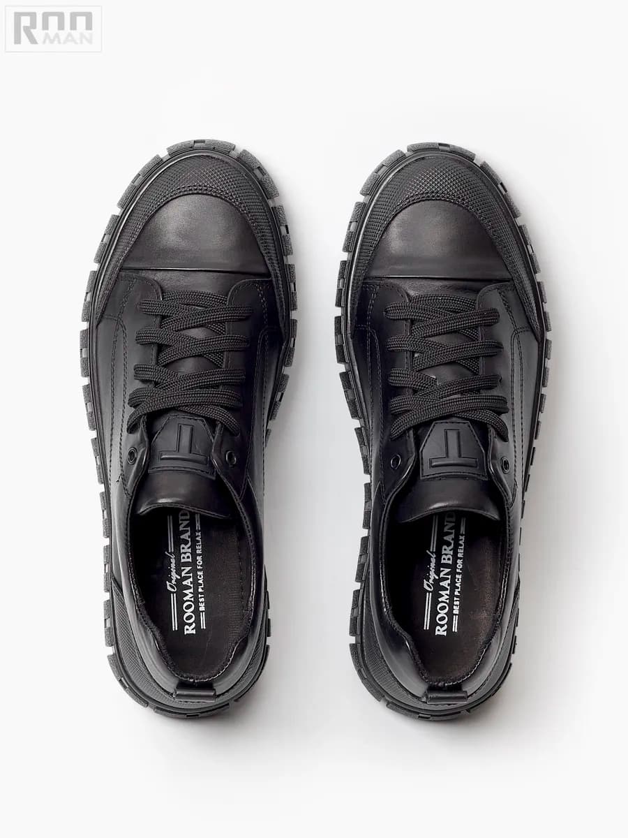 Кеды кожаные