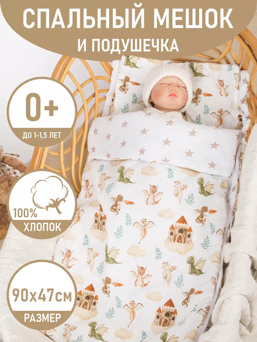 Спальный мешок для новорожденных Сплюшик