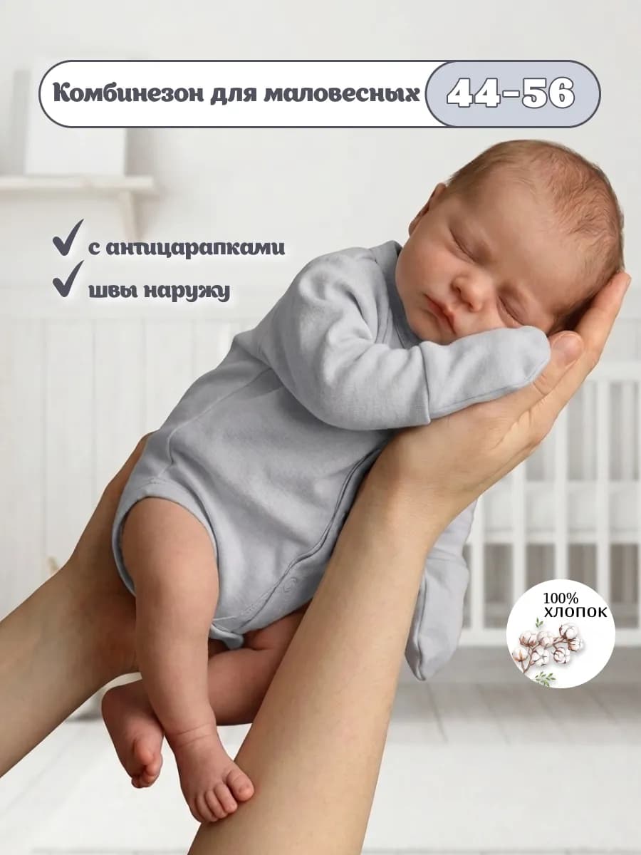 Боди для недоношенных маловесных новорожденных