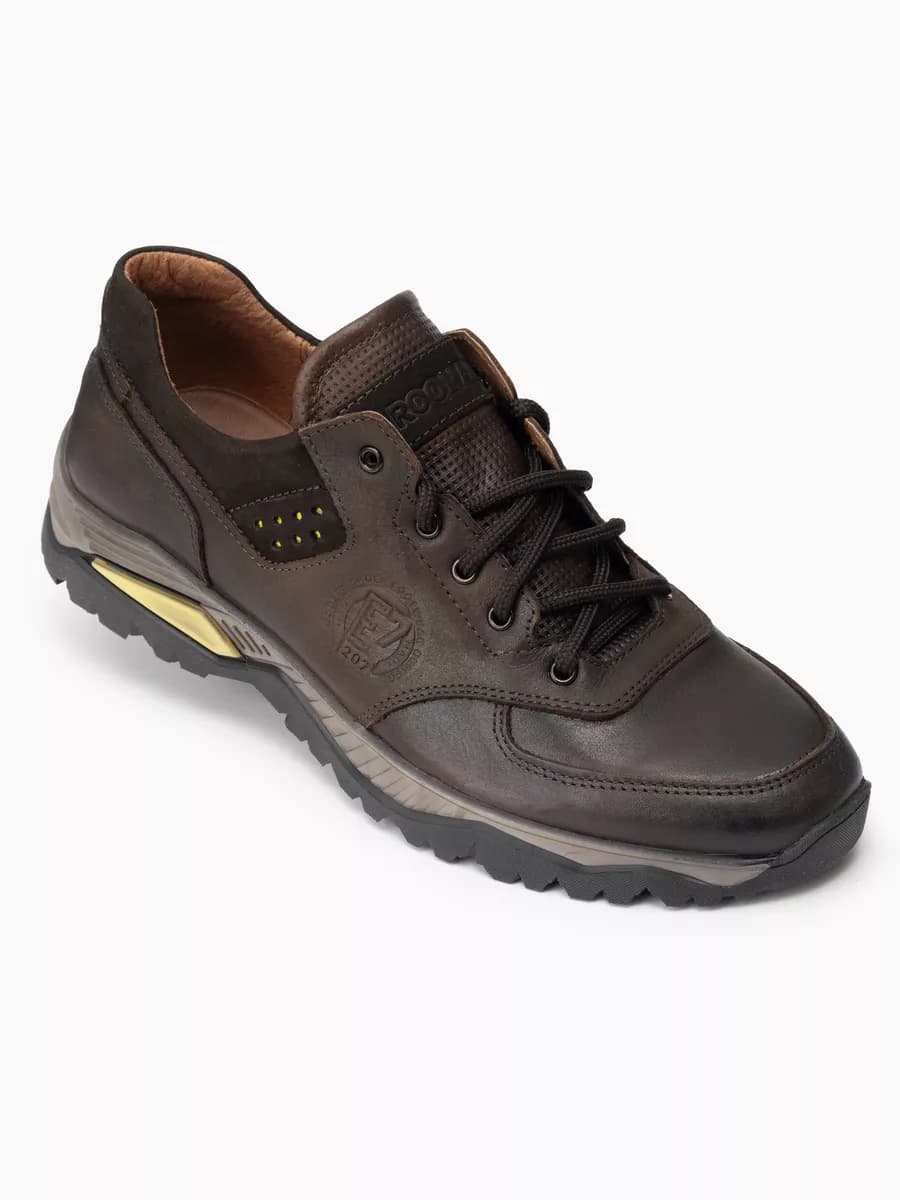 Кроссовки кожаные из натуральных материалов