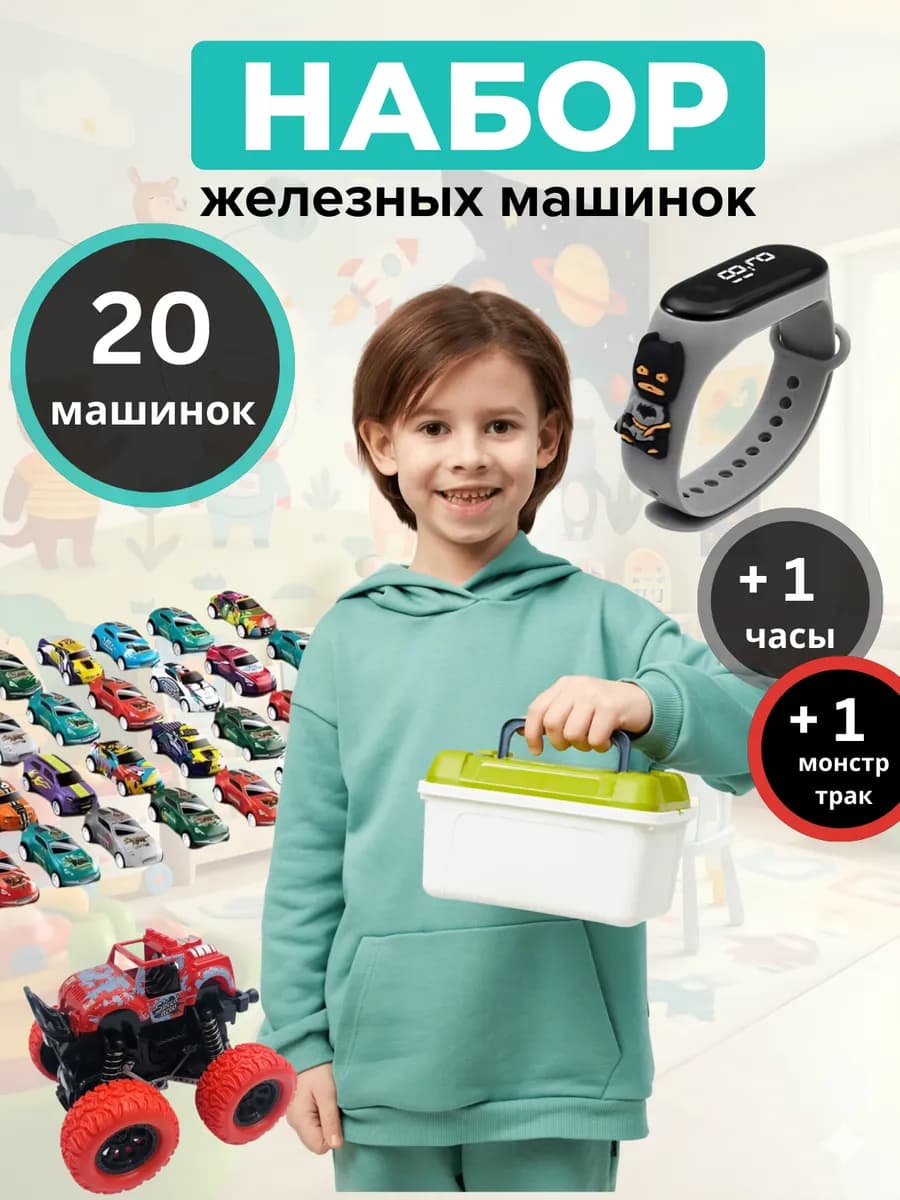Набор машинок