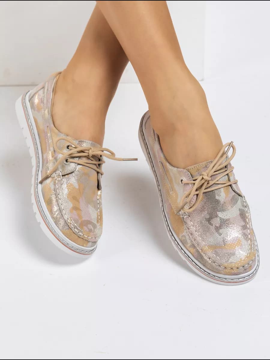 Мокасины женские летние