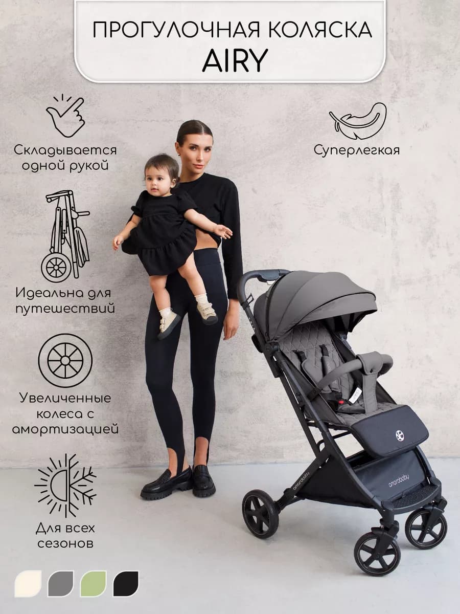Прогулочная коляска Airy ручная кладь