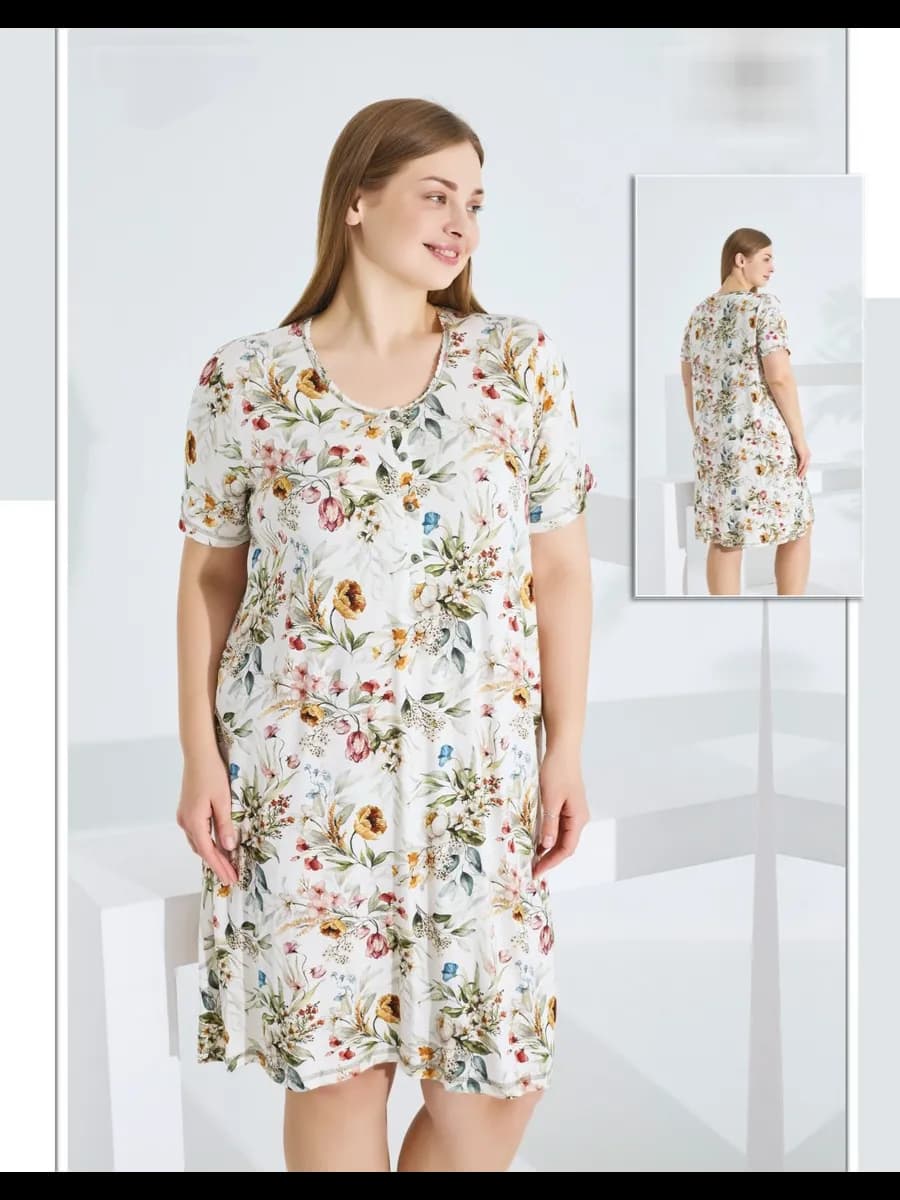 Ночная сорочка домашнее платье Турция