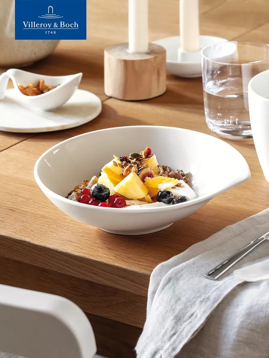 Глубокая тарелка 21 х 20 см, 300 мл, Flow