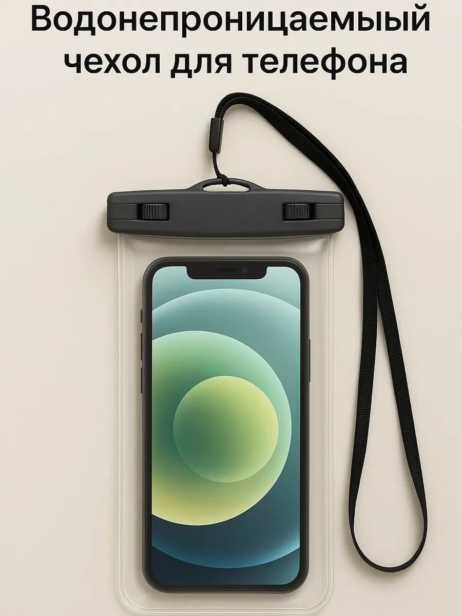 Водонепроницаемый чехол для телефона - фото 1