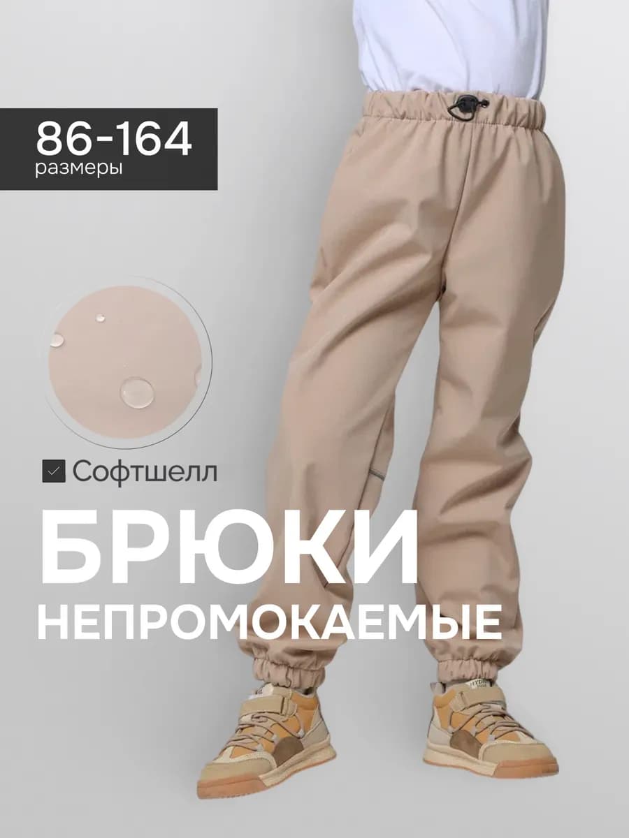 Брюки утепленные софтшелл