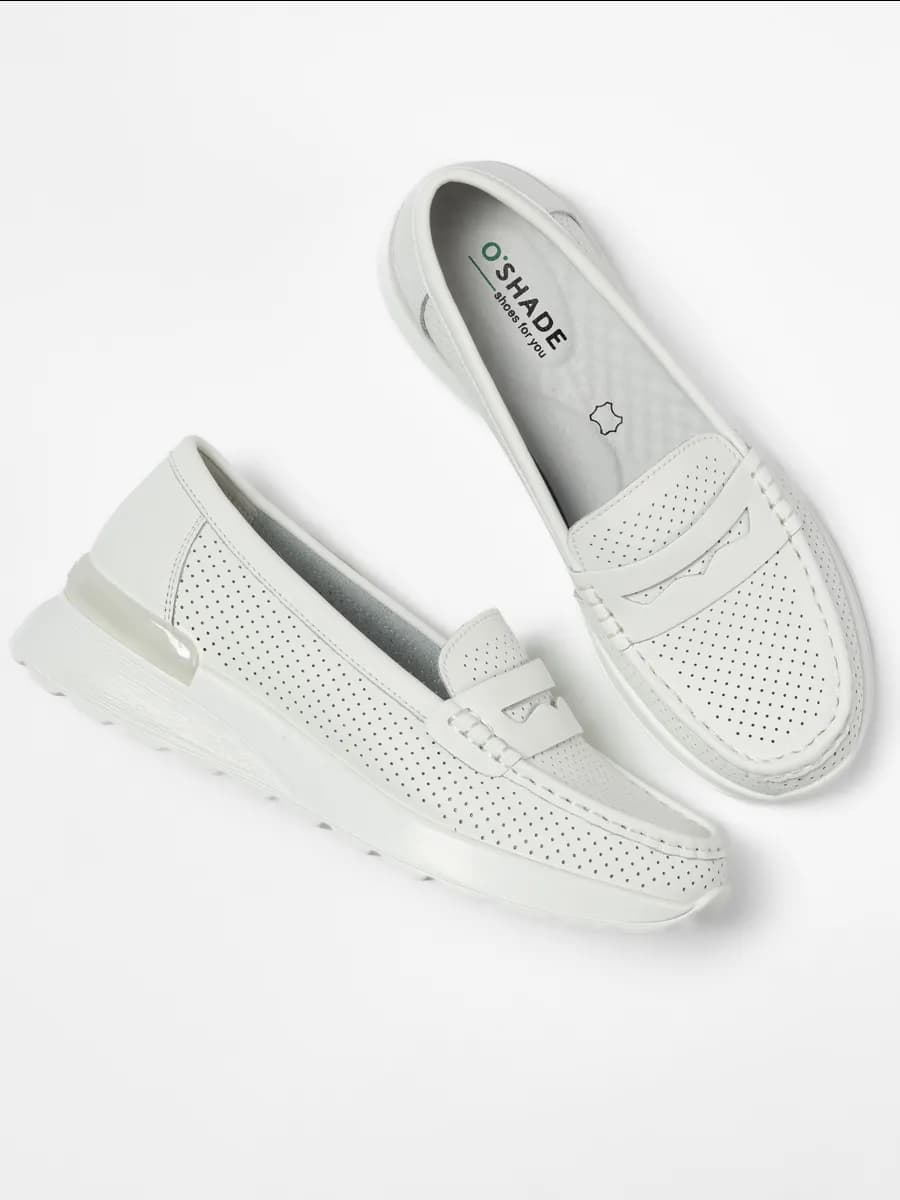 Мокасины женские летние