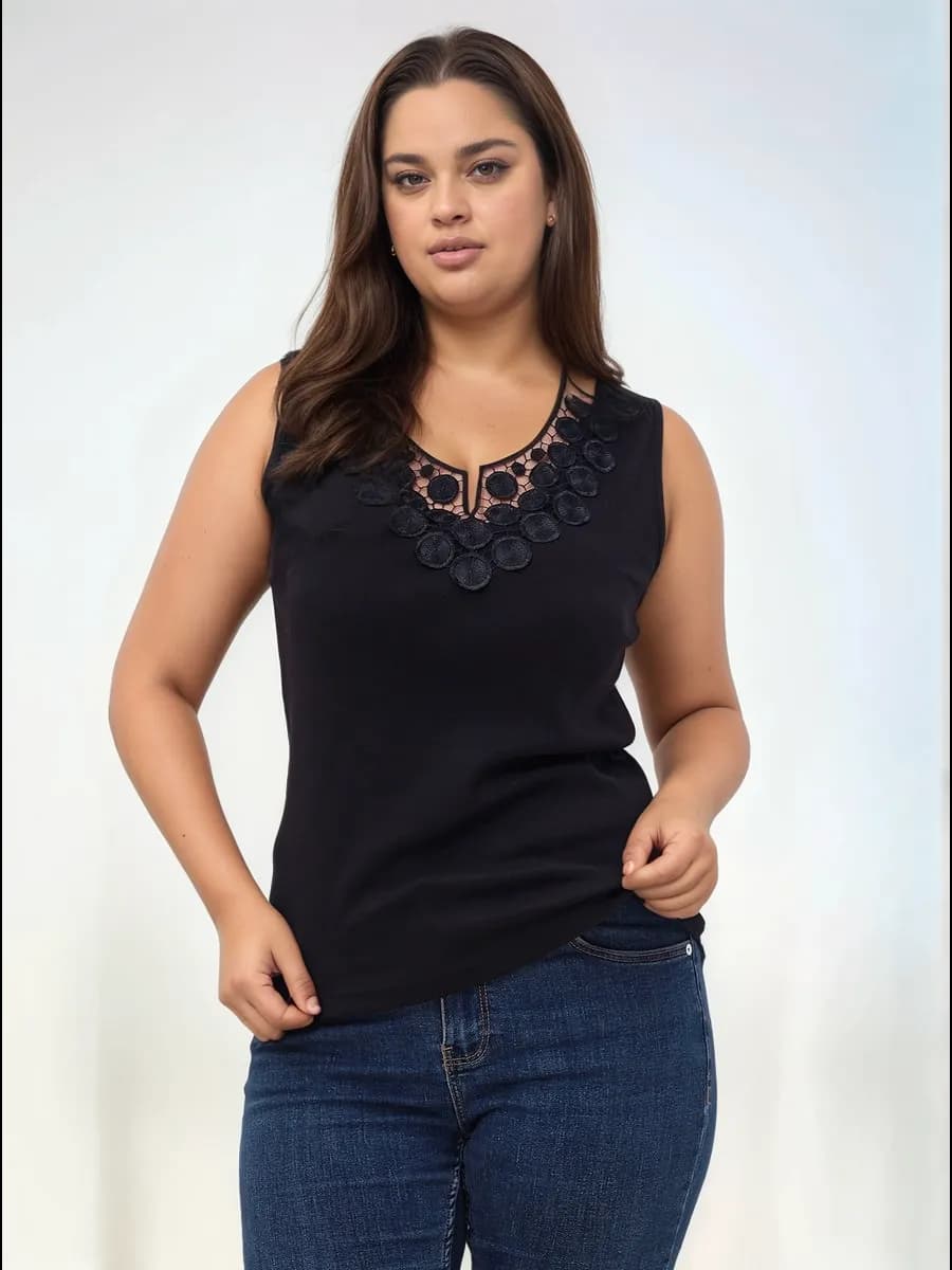 Топ майка под пиджак