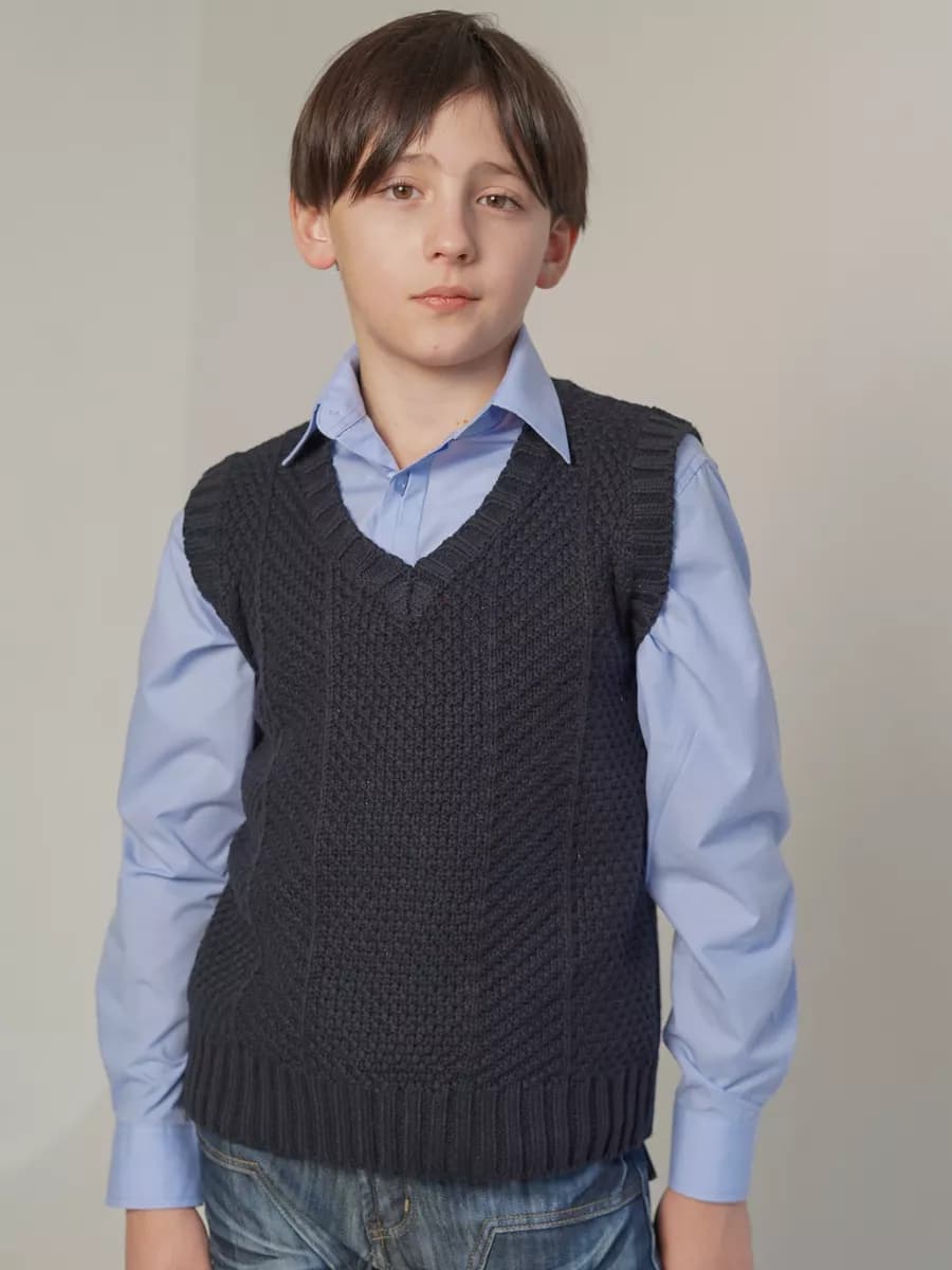 Жилет школьный