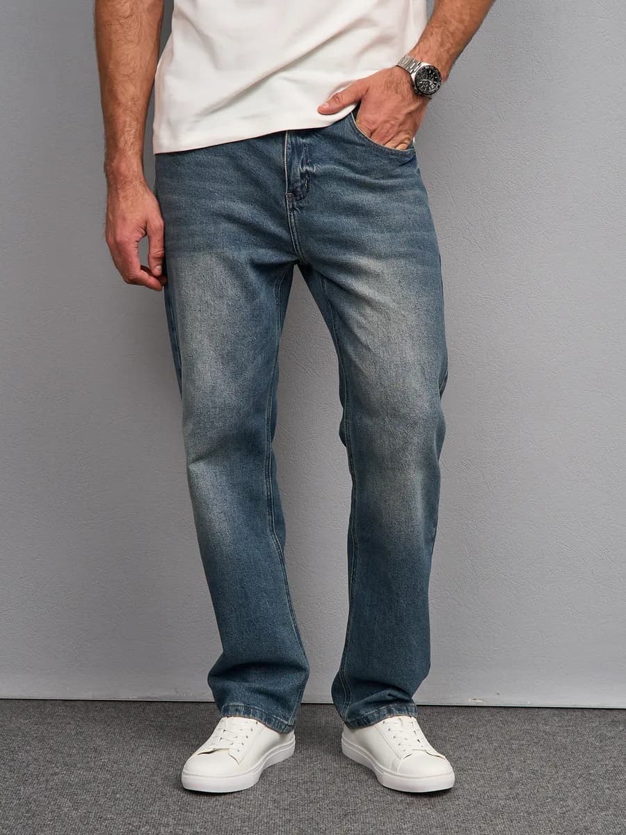 Джинсы прямые классические