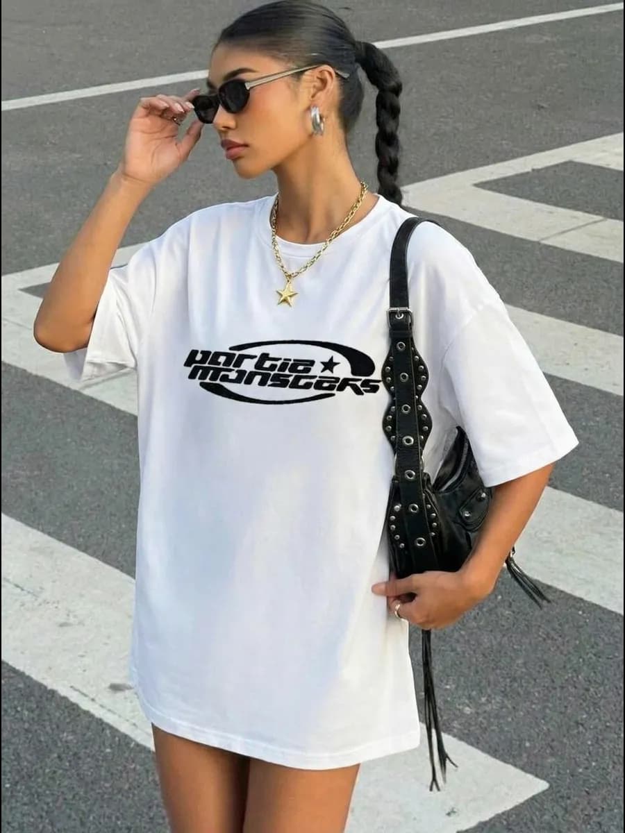 Футболка оверсайз y2k - фото 1