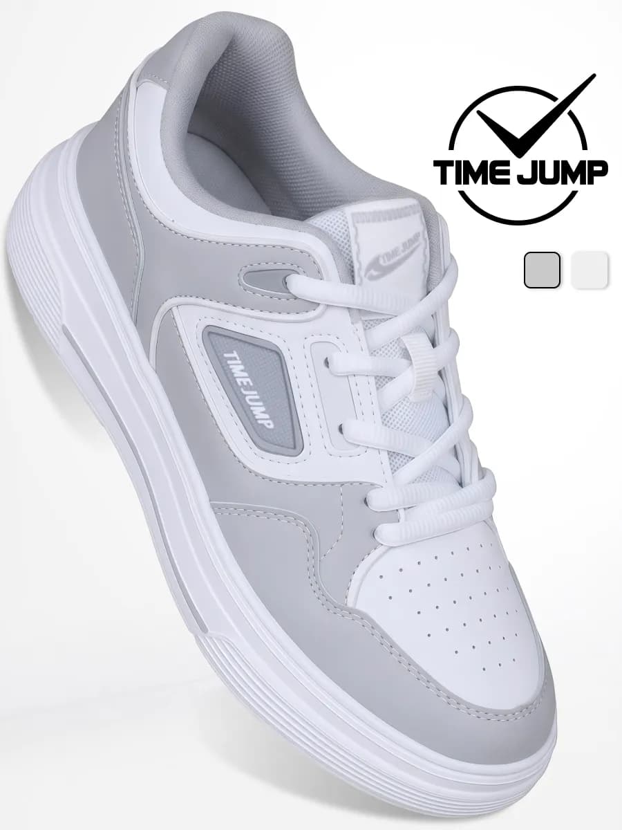 Кеды с перфорацией на платформе