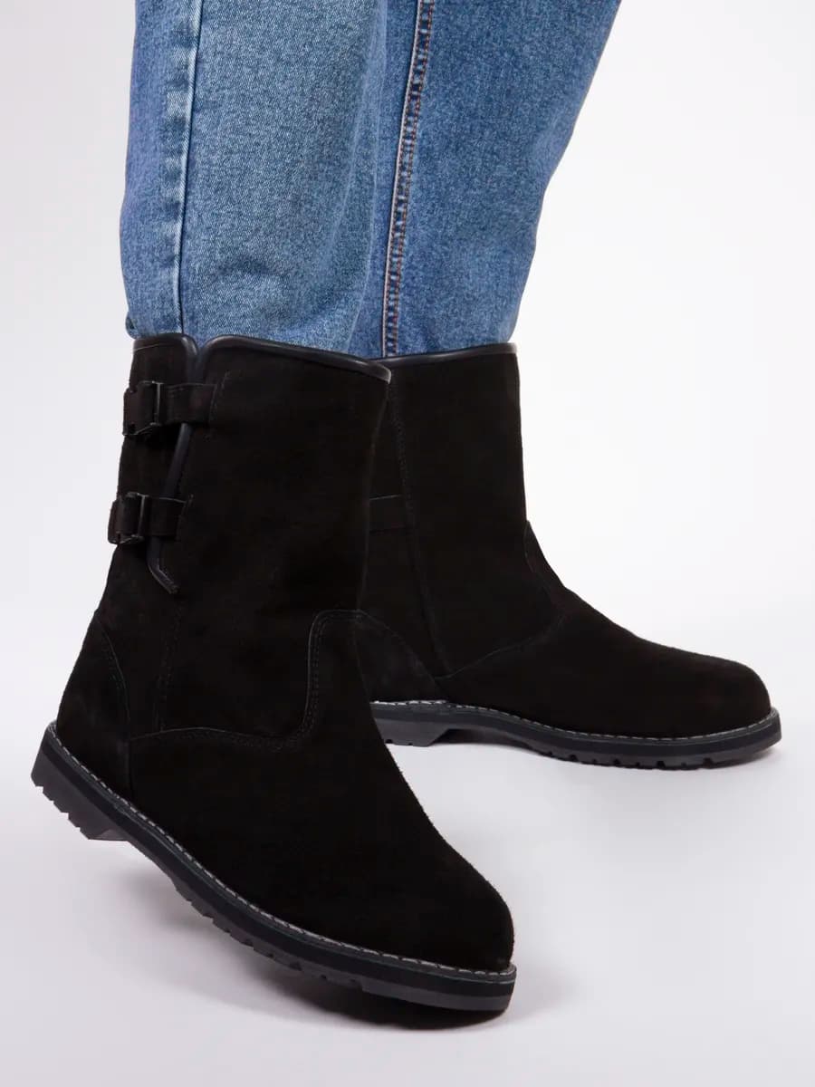 Угги сапоги зимние натуральные монголки - фото 1