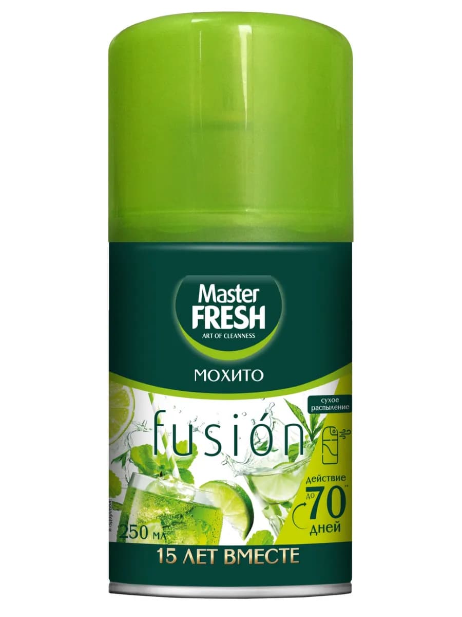 Освежитель воздуха Сменный баллон для спрея Мохито 250 мл