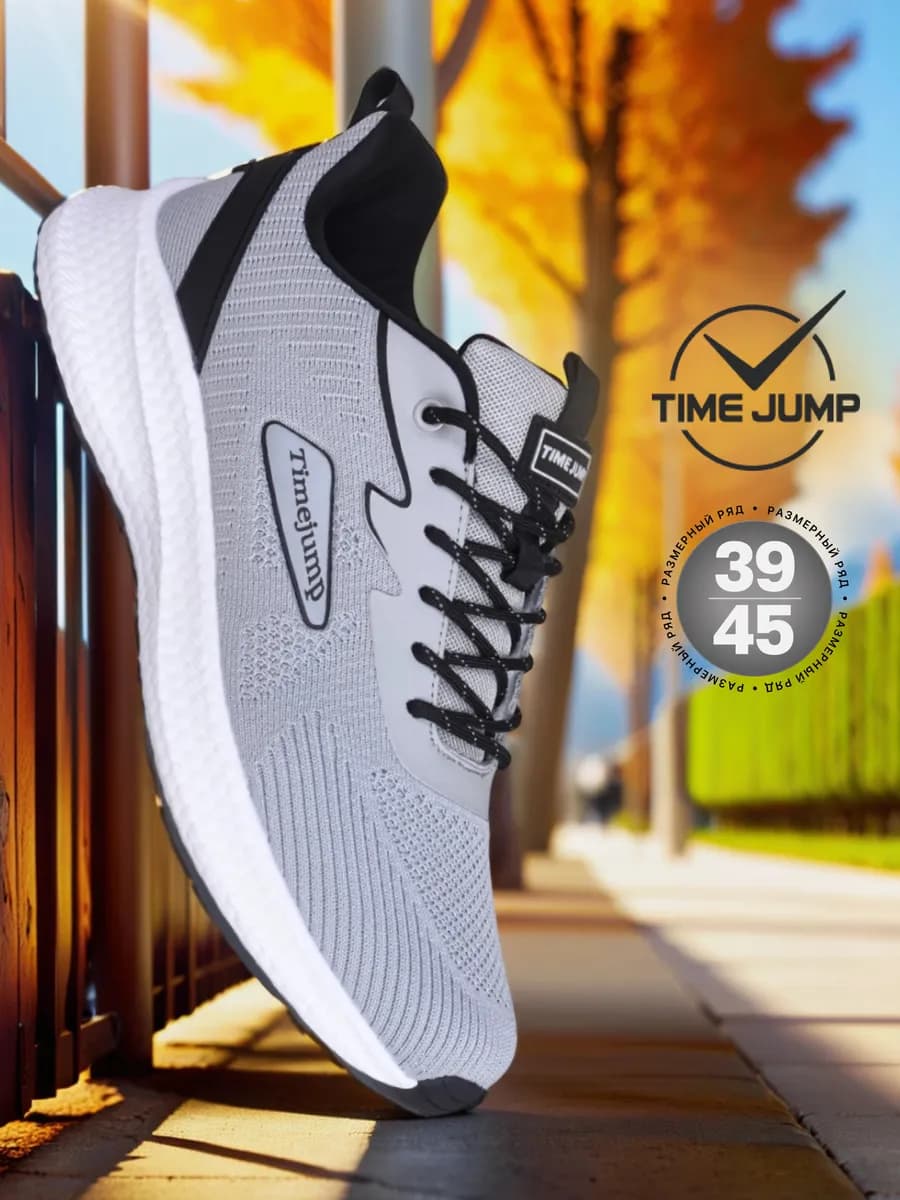 Кроссовки демисезонные спортивные для бега - фото 1