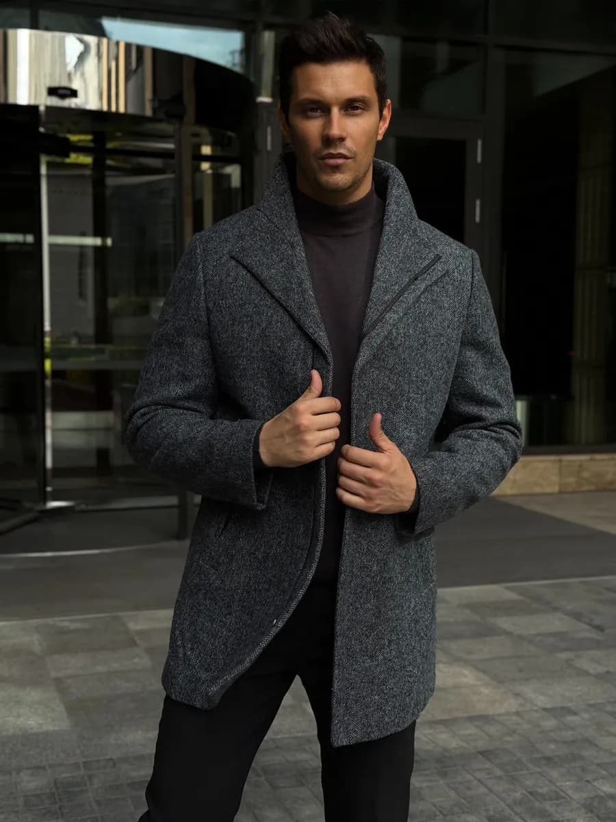 Пальто классическое - фото 1