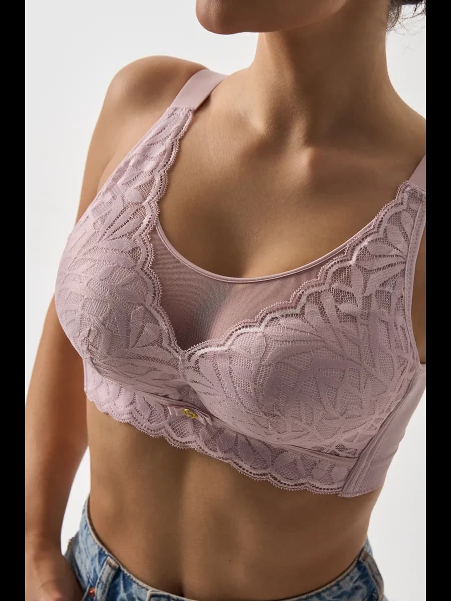 Кружевной бюстгальтер без косточек