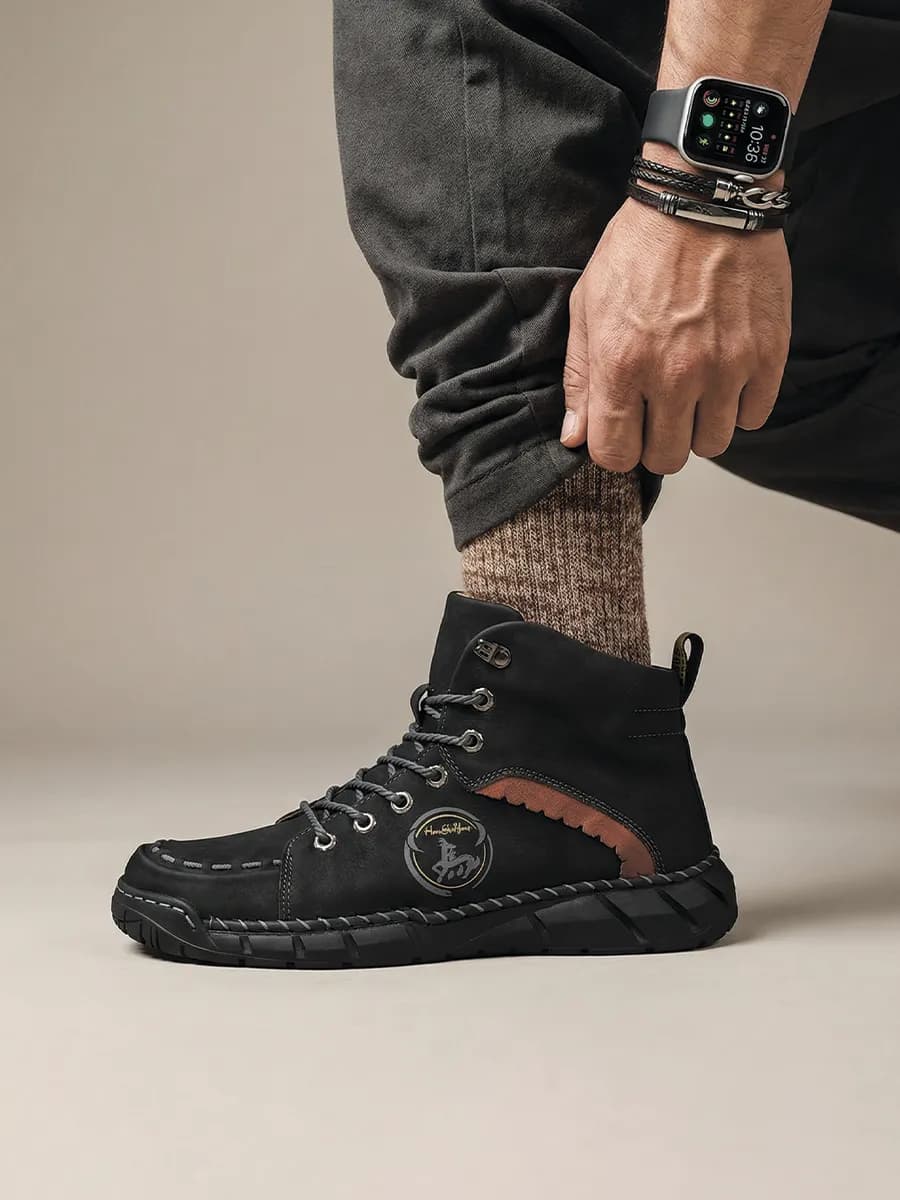 Полуботинки демисезонные ботинки высокие