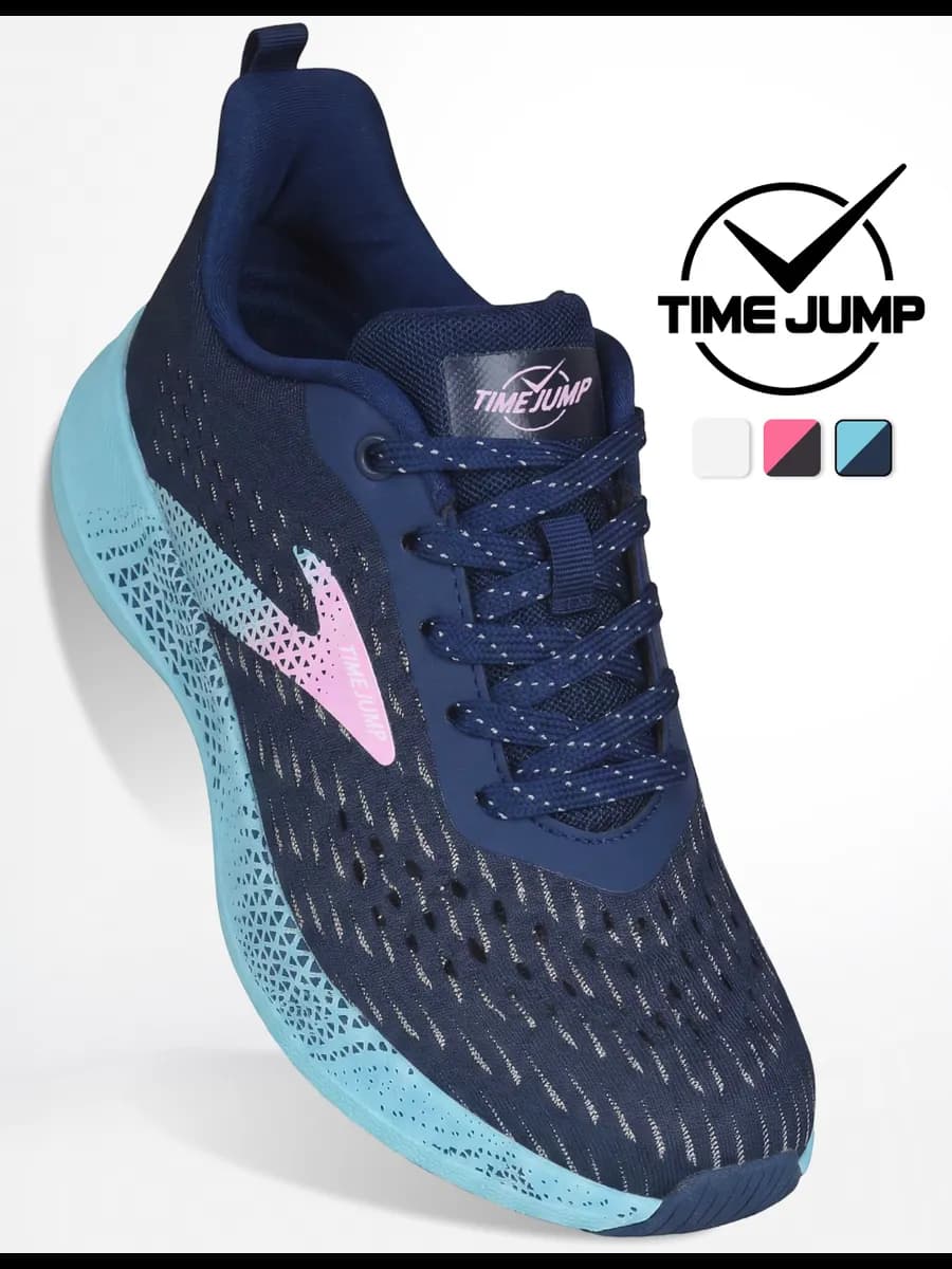 Кроссовки женские текстильные для фитнеса синие