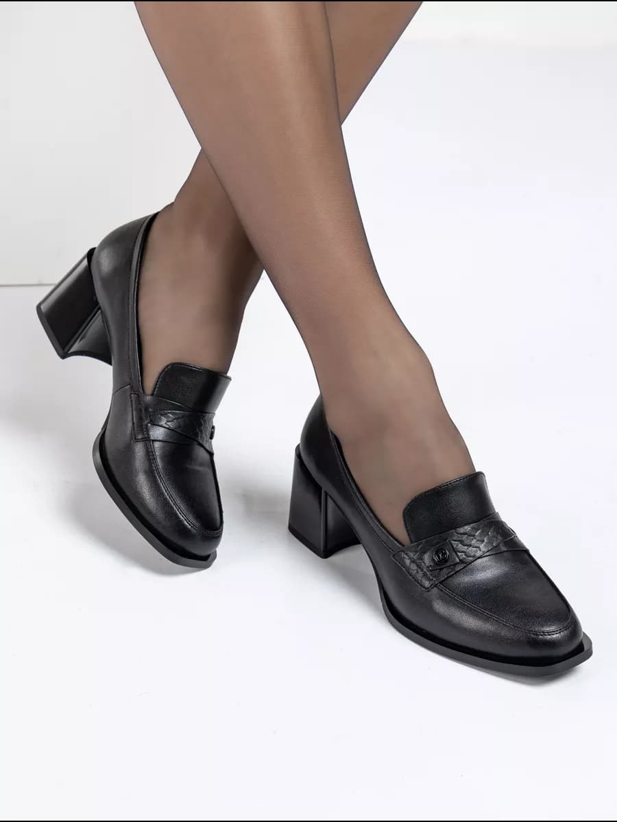 Туфли черные женские