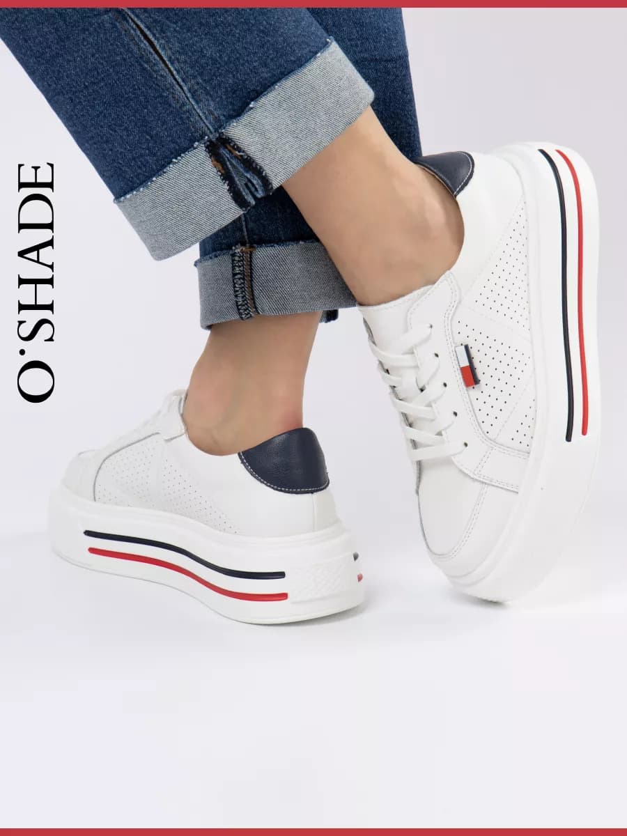 Кеды женские белые