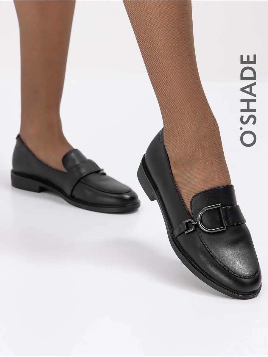 Лоферы женские натуральная кожа