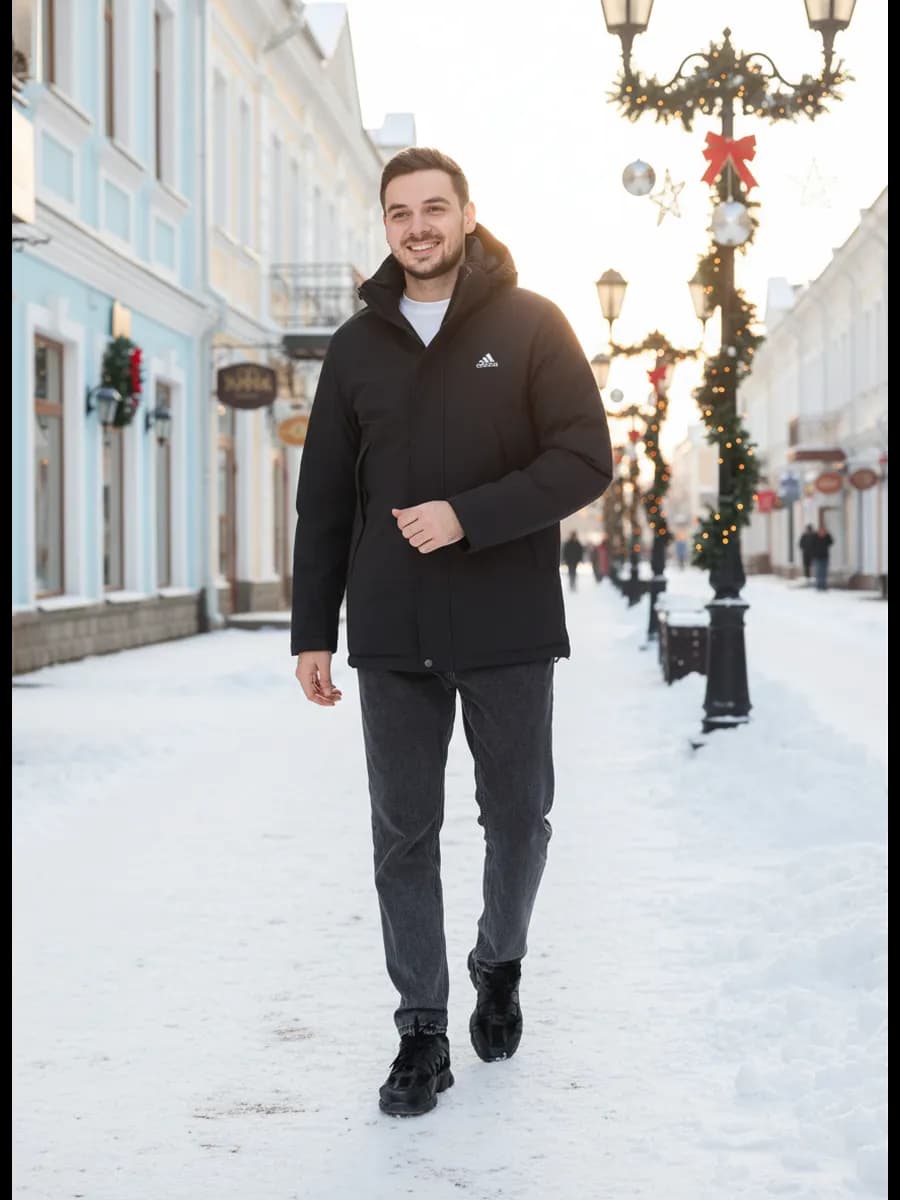 Куртка пуховик зимняя короткая