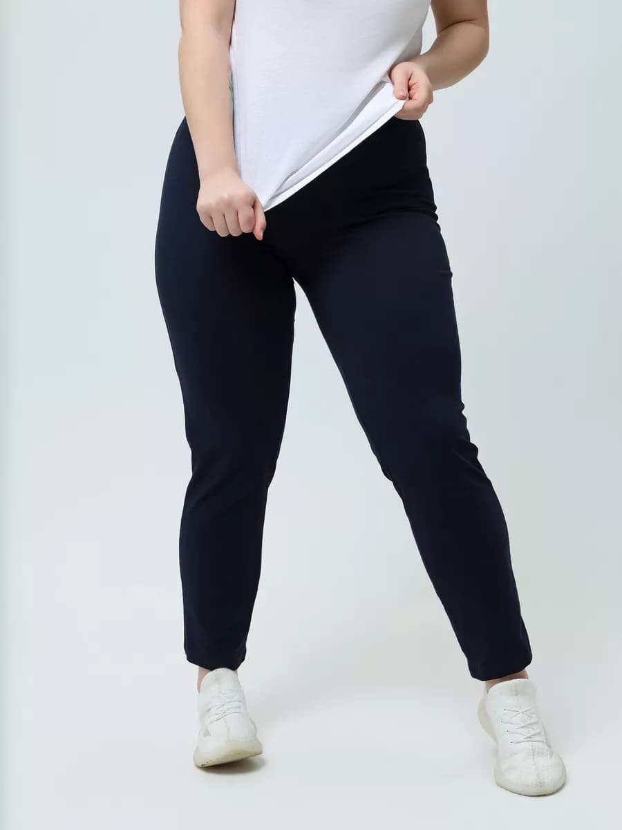 Брюки домашние стрейч больших размеров