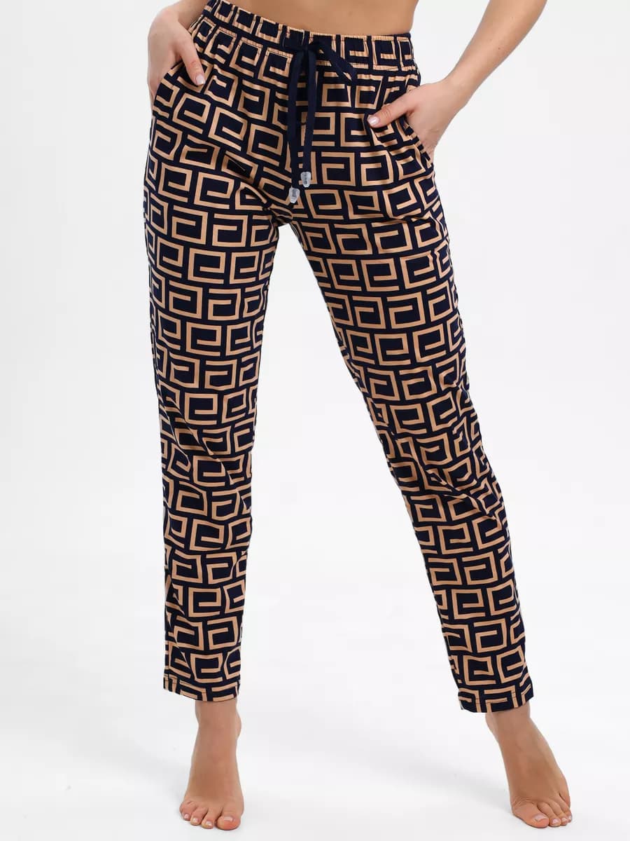 Брюки женские домашние хлопок больших размеров