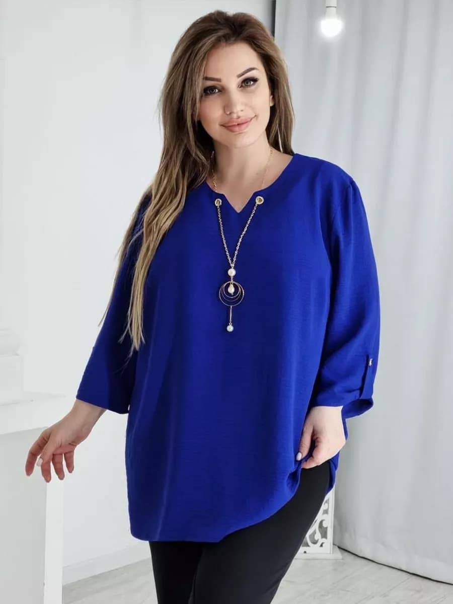 Блузка стильная больших размеров