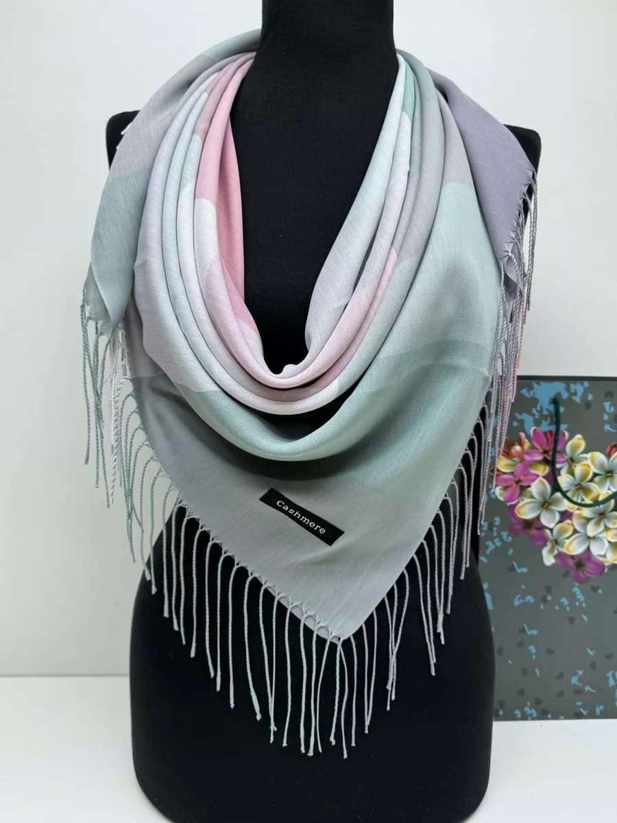 платки тонкий женский