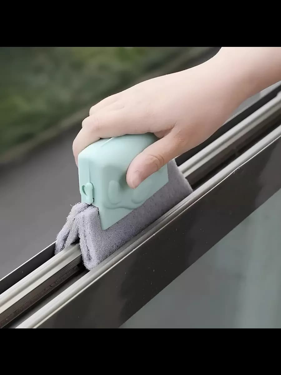Щетка-губка для мытья окон, тряпки-салфетки для уборки