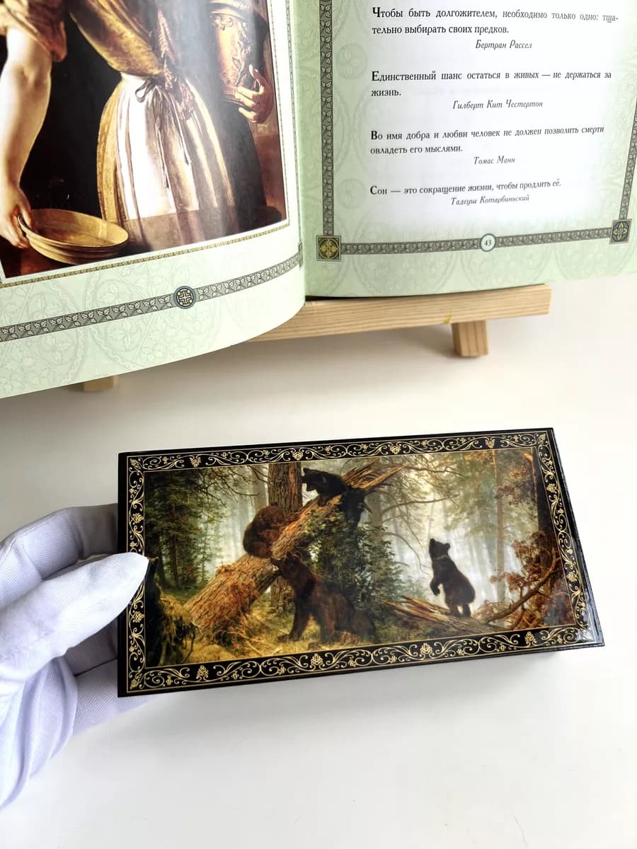 Шкатулка-купюрница