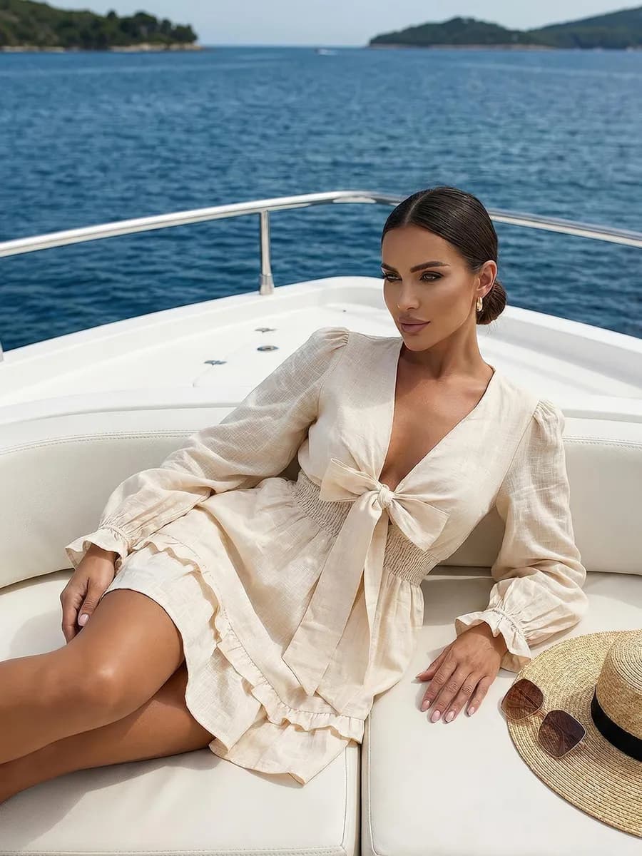 Платье летнее повседневное хлопок легкое