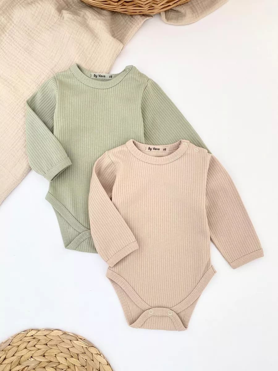 Боди нательный для новорожденных комплект 2 шт