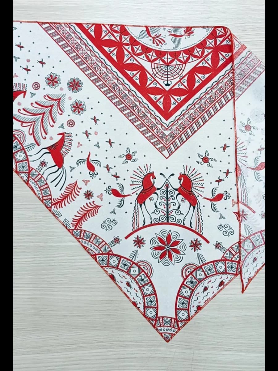 Косынка на голову хлопок