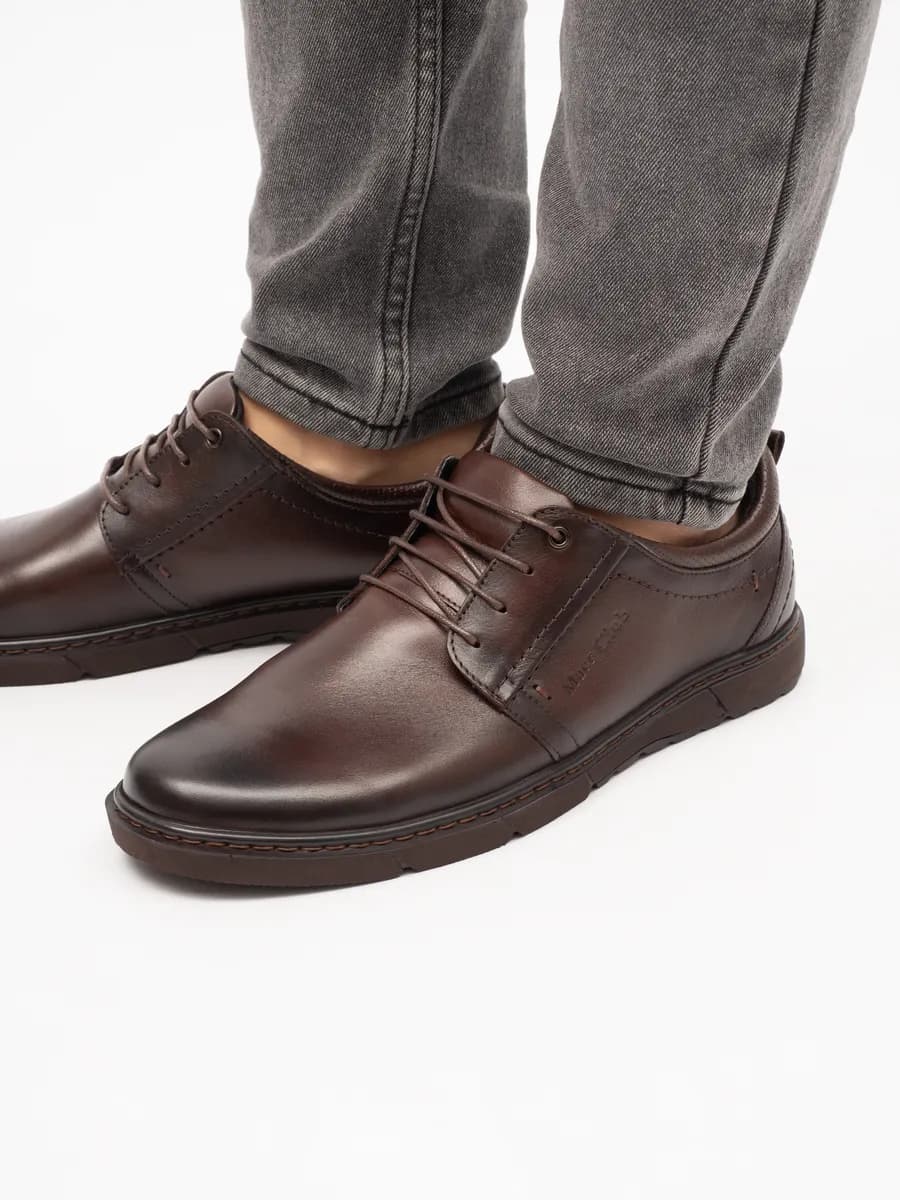 Полуботинки кожаные