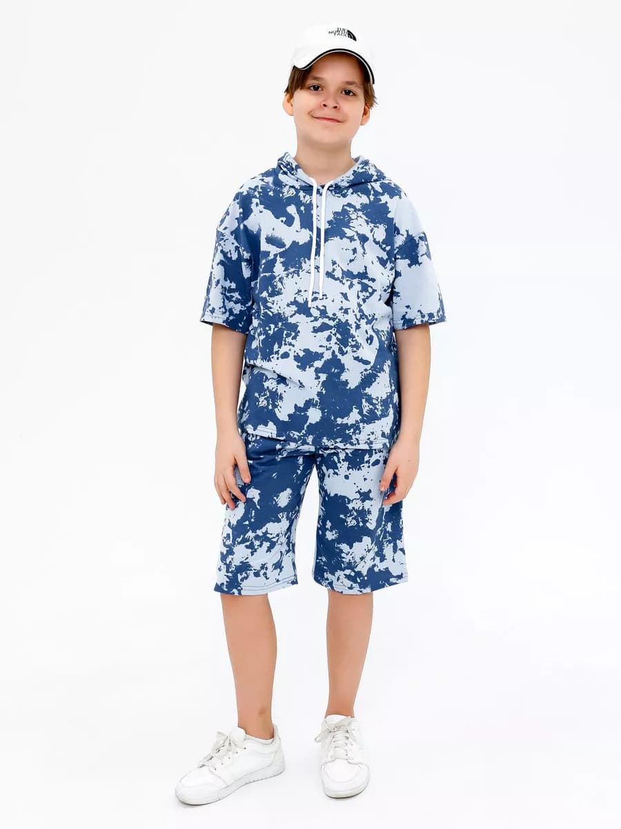 Костюм с шортами домашний трикотажный