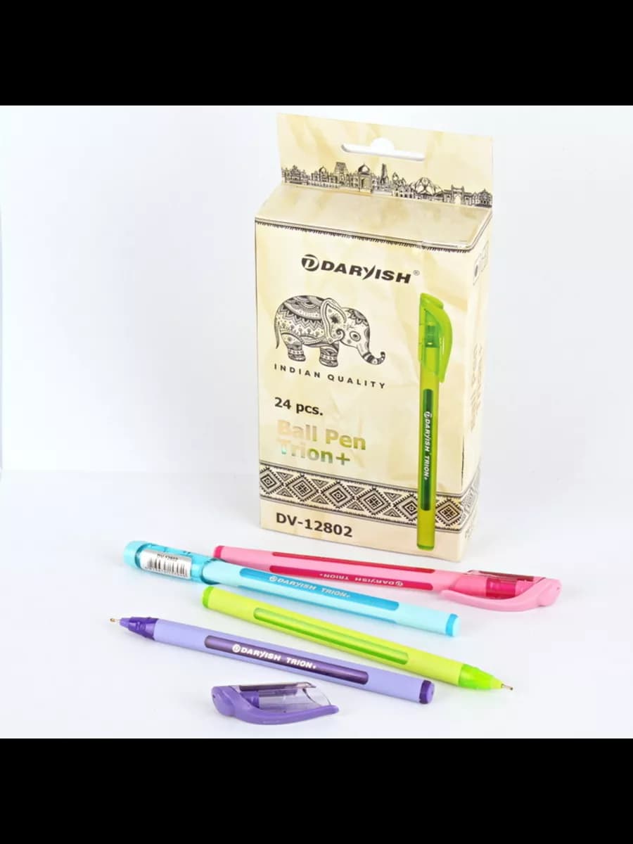 Ручка шариковая синяя набор 24шт