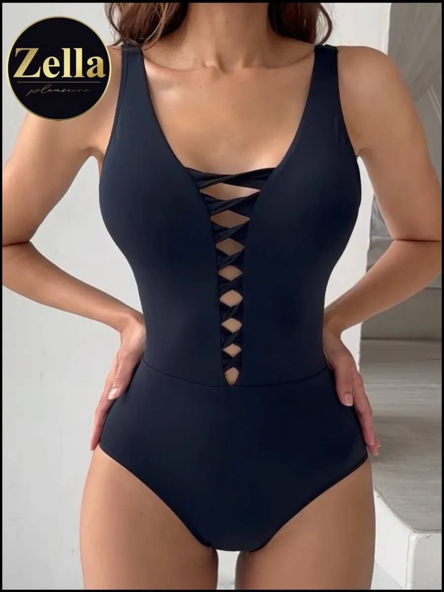 Купальник слитный