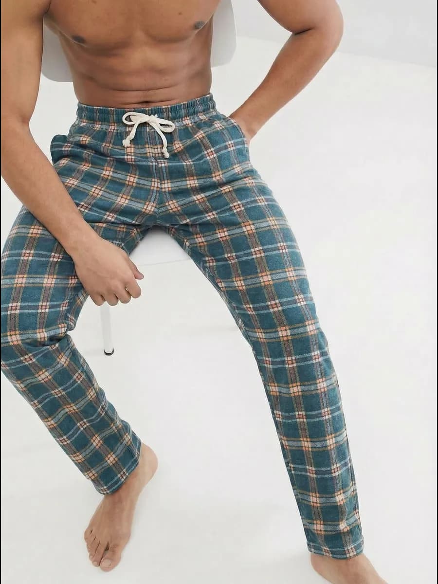 Брюки домашние летние хлопок пижамные